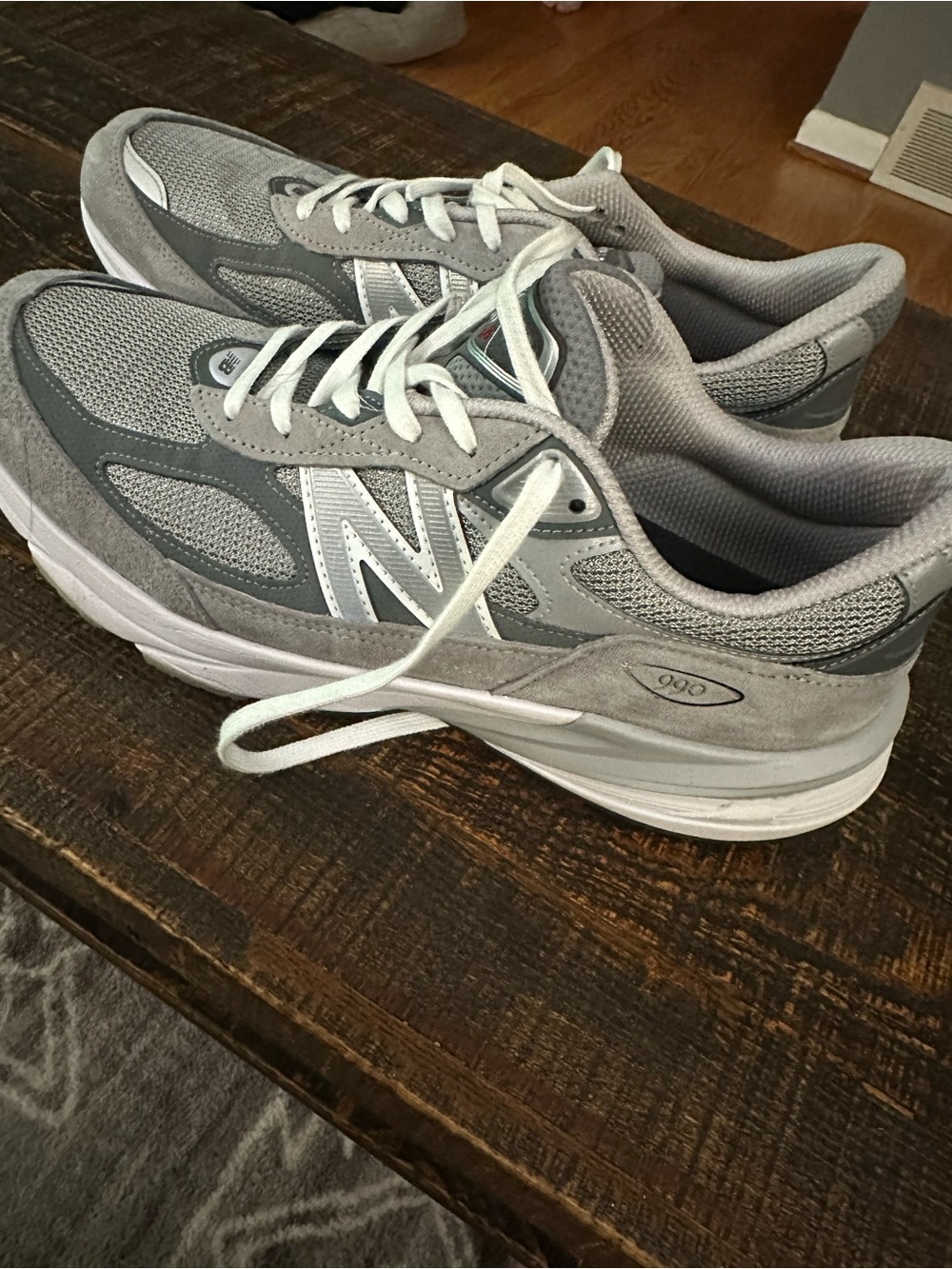 New Balance Men's 990V6 Classic Running Shoes - Gray